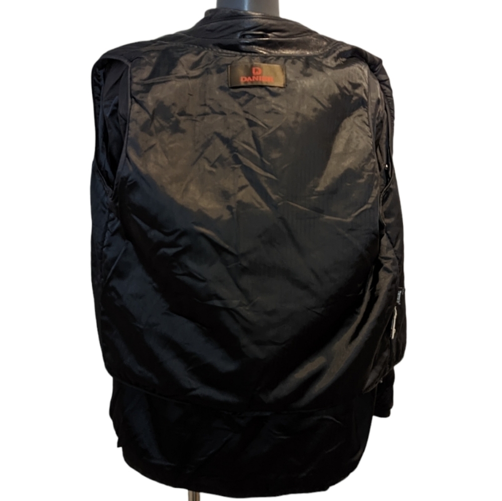 Danier Black Leather Button-Front Jacket - Picture 5 of 14